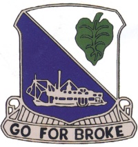 100 th /442 nd Reserve insignia