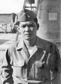 Bernard S. Akamine (Co. B, 100th Inf. Bn.) [Courtesy of Bernard Akamine]