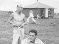 Schofield March 1942.  Yoshida and Spencer.  [Courtesy of Mike Harada]