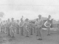 Reception Center June to Dec. 7, 1942.  The Band.  [Courtesy of Mike Harada]
