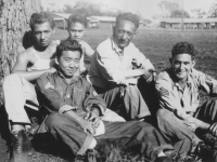 Kane, Kaopua, Kaluna (top three)  Me Happy (below)  Schofield 1940.   [Courtesy of Mike Harada]