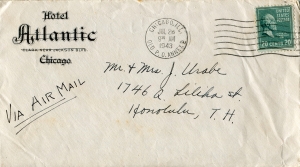 July 27, 1943 Envelope