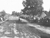 Camp McCoy, Wisconsin- before barracks were built. [Courtesy of Dorothy Ibaraki]