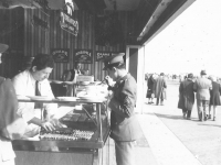 Lt.Bifa- Hotdog broadwalk Cony Island,New York. [Courtesy of Dorothy Ibaraki]