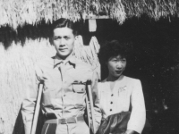 George T. Inouye.  Dad and Mom Honeymoon Feb. 1945 [Courtesy of Jan Sakoda]