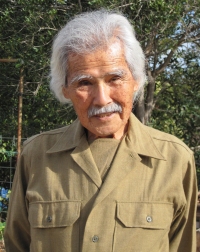 Stanley Izumigawa at the 2011 Congressional Gold Medal ceremony on Maui [Courtesy of Joan Izumigawa]