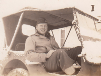 Jack Johnson, November 1942 at Camp McCoy [Courtesy of David Fukuda]