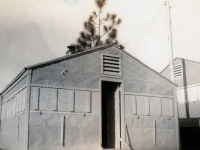 (January 1943) “My New Home – Camp Shelby, Mississippi”. The 100th Infantry Battalion left Camp McCoy for Camp Shelby on January 6, 1943 for more training.   [Courtesy of Joanne Kai]