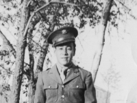 Richard Ishii.  Killed in WWII 100th/442nd.  Taken at Camp McCoy, Wis 1942.  [Courtesy of Alice Morisako]