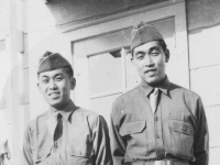 New Camp McCoy  10-10-42.  Signed, Kane, Henry Shiyama.  [Courtesy of Ruth Kunishige]