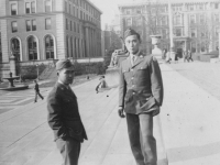 New York Columbia Univ. James Mana and Toshiyuki Horiuchi.  [Courtesy of Ruth Kunishige]