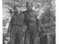 Ben Kakazu and Henry Nakazoni in the Maritime Alps, Italy [Courtesy of Don Matsuda]