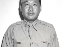Mitsuyoshi “Mits” Fukuda (Co. A, 100th Inf. Bn.) [Courtesy of David Fukuda]