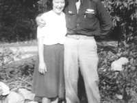 Toshiko and Mits in Milwaukee, September 1944 [Courtesy of David Fukuda]