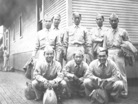 Taken Sept 1, 1942. At the Depot in Sparta. [Courtesy of Leslie Taniyama]