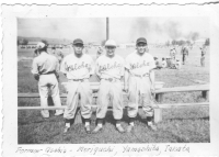 Members of the Aloha team. Former Asahis -Moriguchi, Yamashita, Takata [Courtesy of Sandy Tomai Erlandson]