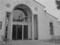 September 1942  LaCrosse Public Baths on the Mississippi River.  Here's where we were charged 17 cents for lockers.  [Courtesy of Jan Nadamoto]