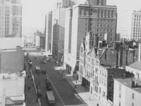 Taken Nov. 20, 1942 from our room on the 10th floor at Sloane House Y.M.C.A. New York City. 34th St. 9th Ave.  [Courtesy of Jan Nadamoto]