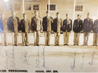 Officers at Camp McCoy September 1942 003 (Courtesy of Nisei Memorial Veterans Center)
