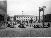 100th Battalion soldiers get ready to move out, Italy [Courtesy of Robert Arakaki]