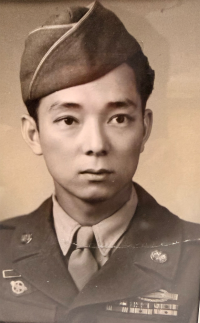 Fred Hosokawa (HQ Co., 100th Inf. Bn.) [Courtesy of Anne Shirai]