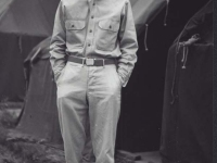 Sueo Noda at Camp McCoy, July 1942.