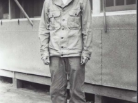 Sueo Noda at Camp Shelby, 1943. [Courtesy of Fumie Hamamura]