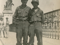 Rome. Shigeru Ushijima and Izumi. (Courtesy of Joyce Walters)