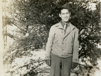 Eddie Matsueda, CampMcCoy, Wis '43. (Courtesy of Joyce Walters)