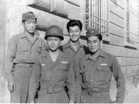 100th Battalion soldiers in Italy [Courtesy of Carol Inafuku]