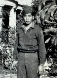 Kaoru Miyamoto on the French Riviera. [Photo courtesy of Stanford Miyamoto]