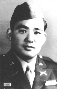 Kazuma Hisanaga (Co. C, 100th Inf. Bn.) [Courtesy of Bruce Hisanaga]