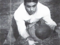 Kazuma “Benny” Hisanaga (Pomona College, 1941) in a yearbook photo. [Courtesy of Bruce Hisanaga]