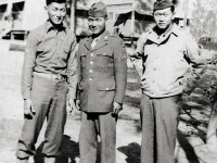Kiyoshi Furumoto (right) with friends. [Photo courtesy of Emily Furumoto]