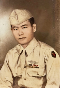 Lawrence Kamiya (Co. C, 100th Inf. Bn.) [Courtesy of Clayton Kamiya]