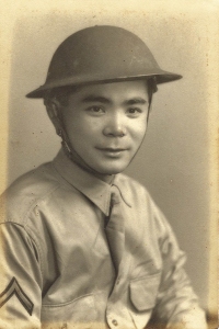 Richard S. Miyashiro (Co. B, 100th Inf. Bn.) [Courtesy of Gloria Miyashiro]