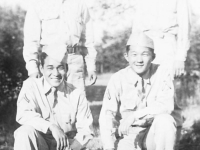 Clarence Yamamoto, Stanley Teruya, Yoshito Morikawa [Courtesy of Goro Sumida]