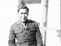 Goro Sumida, 1942, Camp McCoy, Wisconsin [Courtesy of Goro Sumida]
