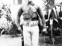 William Takaezu in uniform. [Courtesy of Mrs. William Takaezu]