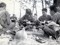 Camp McCoy, Wisconsin (1942) [Courtesy of: Thomas Taro Higa Family Collection]