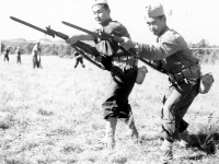 Camp McCoy, Wisconsin (1942)[Courtesy of: Thomas Taro Higa Family Collection]