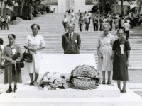 Gold Star Parents (30th Anniversary Convention Memorial Service at Punchbowl – June 11, 1972) [Courtesy of: Thomas Taro Higa Family Collection]