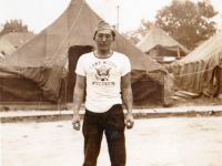 Tokuichi Hayashi. “At Old Camp” (Courtesy Kathi Hayashi)