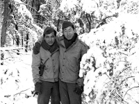 Soichi Hirua and Hiromi Yoshi at Camp McCoy, Wisconsin