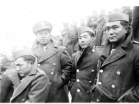Soldiers at the Notre Dame vs. Wisconsin football game (Courtesy of Alvin Tsukayama)