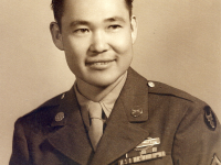 Gary Uchida (HQ Co., 100th Inf. Bn.) [Courtesy of Janice Uchida Sakoda]