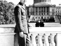 Gary Uchida at the U.S. Capitol. [Courtesy of Janice Uchida Sakoda]