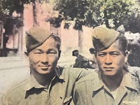 Yasuyuki Kurokawa (on right). [Courtesy of Julie Kurokawa]