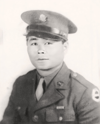 Yoshio Anzai (Charlie Co., 100th Inf. Bn.) [Courtesy of Irene Anzai]