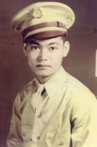 Yukitsugu Nishimura (Co. A, 100th Bn., 442nd RCT) [Courtesy of Lydia Barrett]